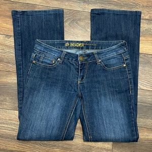 Insider premium denim boot cut jeans